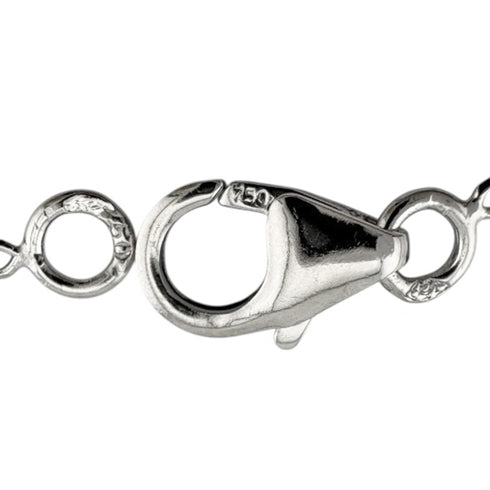Attrape-Moi Pendant Necklace 18K White Gold with Amethyst and Diamond