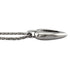 Doll Pendant Necklace 18K White Gold