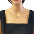 Possession Pendant Necklace 18K Rose Gold with Malachite and Diamond