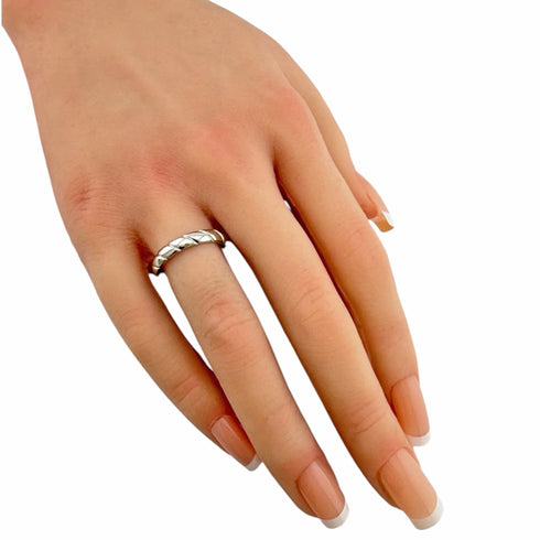 Torsade Ring Platinum