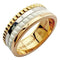 Band Ring 18K White Gold and 18K Yellow Gold