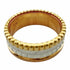 Band Ring 18K White Gold and 18K Yellow Gold