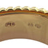 Band Ring 18K White Gold and 18K Yellow Gold
