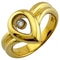 Band Ring 18K Yellow Gold and Diamond