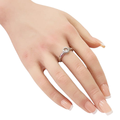 Band Ring 18K White Gold