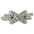 Jeux de Liens Ring 18K White Gold and Diamond