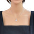 Pendant Necklace 18K White Gold