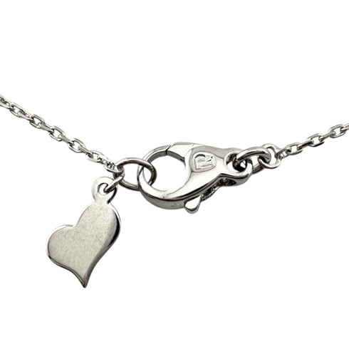 Pendant Necklace 18K White Gold