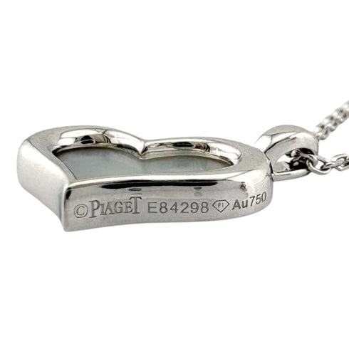 Pendant Necklace 18K White Gold