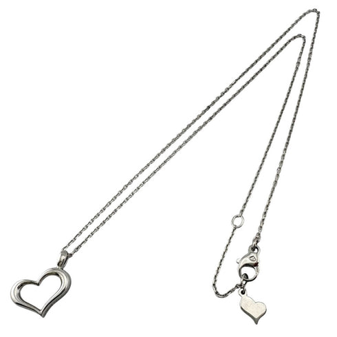 Pendant Necklace 18K White Gold