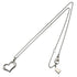 Pendant Necklace 18K White Gold