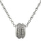 Pendant Necklace 18K White Gold