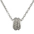 Pendant Necklace 18K White Gold