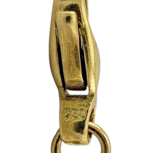 Quatre Whites Pendant Necklace Ceramic and 18K White Gold and 18K Yellow Gold