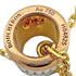 Quatre Whites Pendant Necklace Ceramic and 18K White Gold and 18K Yellow Gold