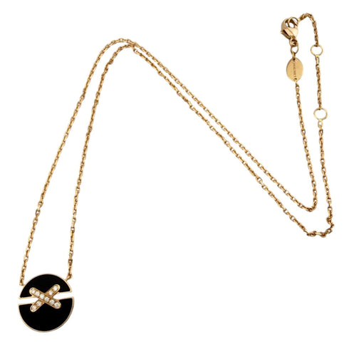 Harmony Pendant Necklace 18K Rose Gold with Diamonds