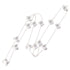 Alhambra Pendant Necklace 18K White Gold