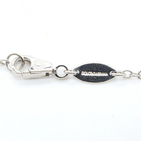 Crown Pendant Necklace 18K White Gold With Black Diamond