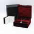Crown Pendant Necklace 18K White Gold With Black Diamond