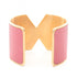 Bracelet Gold and Leather