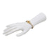 Bracelet Beige and Gold Leather with Rhinestone
