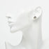 Earrings Stud Silver-Tone Metal