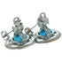 Earrings Brass Brass