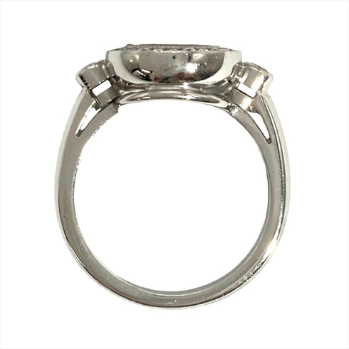 Happy Diamonds Ring 18K White Gold