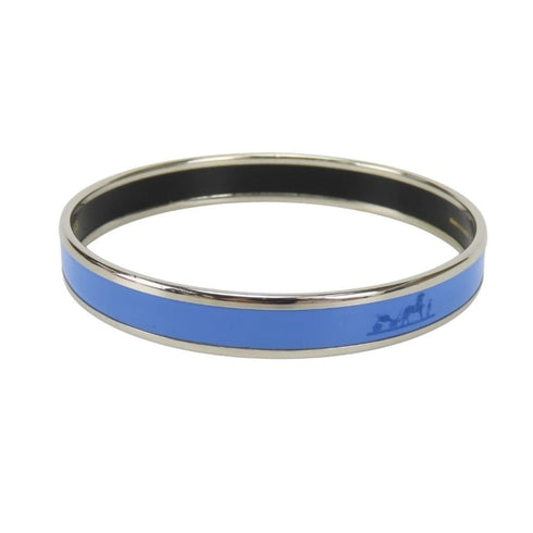Bracelet Enamel and Metal Blue