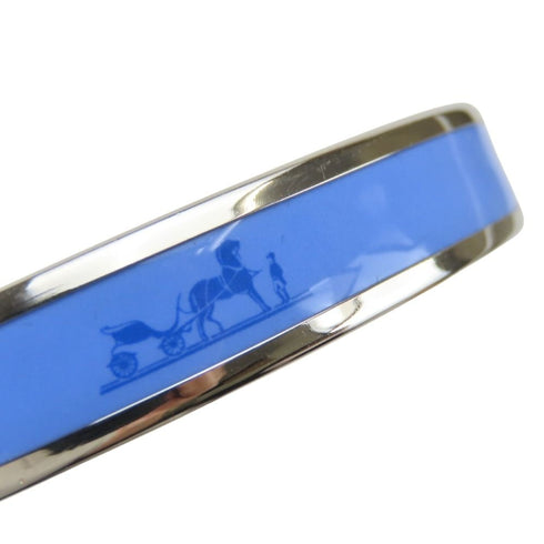 Bracelet Enamel and Metal Blue