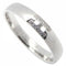 Band Ring 18K White Gold