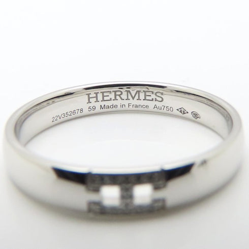 Band Ring 18K White Gold
