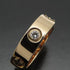 Love Band Ring 18K Rose Gold with Diamond
