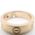 Love Ring 18K Rose Gold and Pink Sapphire