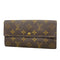 Sarah Wallet Monogram Canvas