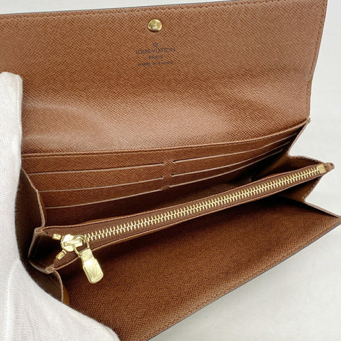 Sarah Wallet Monogram Canvas