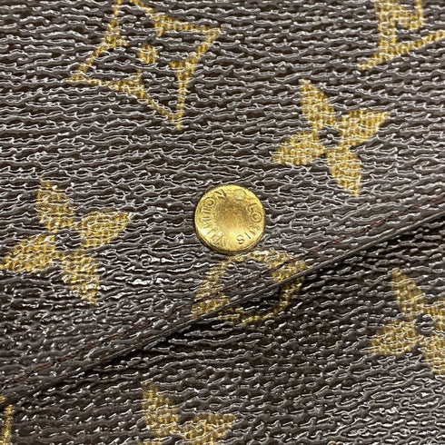 Sarah Wallet Monogram Canvas