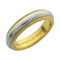 Milgrain Ring 18K Yellow Gold and Platinum