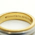 Milgrain Ring 18K Yellow Gold and Platinum