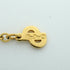 Pendant Necklace Gold and Rhinestone