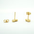 Bean Earrings 18K Yellow Gold 8.8mm 18K Yellow Gold