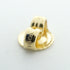 Bean Earrings 18K Yellow Gold 8.8mm 18K Yellow Gold