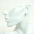 Bean Earrings 18K Yellow Gold 8.8mm 18K Yellow Gold