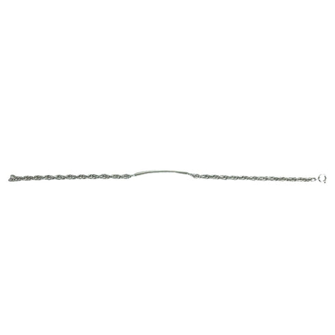 Vintage ID Bracelet Sterling Silver