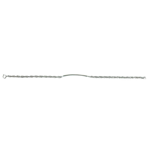 Vintage ID Bracelet Sterling Silver