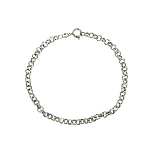 Vintage Charm Bracelet Sterling Silver