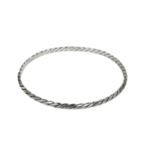 Vintage Twist Bracelet Sterling Silver