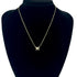 Pop H Pendant Necklace Gold-Tone Metal