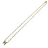 Pop H Pendant Necklace Gold-Tone Metal