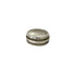 Vintage Grooved Double Line Ring Sterling Silver